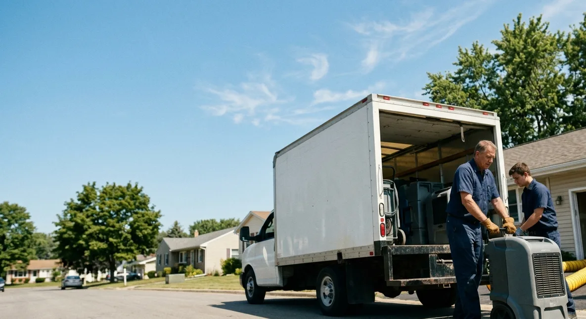 Water Damage Cleanup in Sioux Center, IA near me